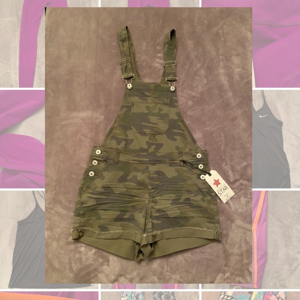 💚CAMO OVERALLS💚